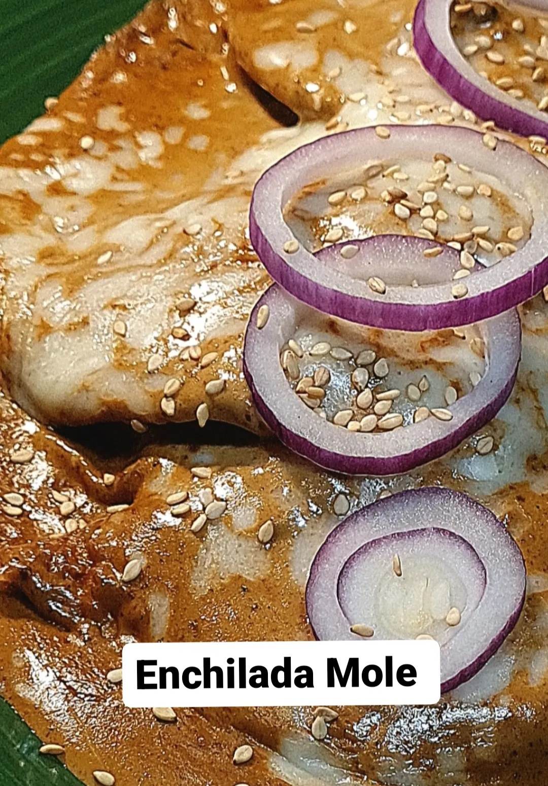 Enchilada de mole Cielito lindo