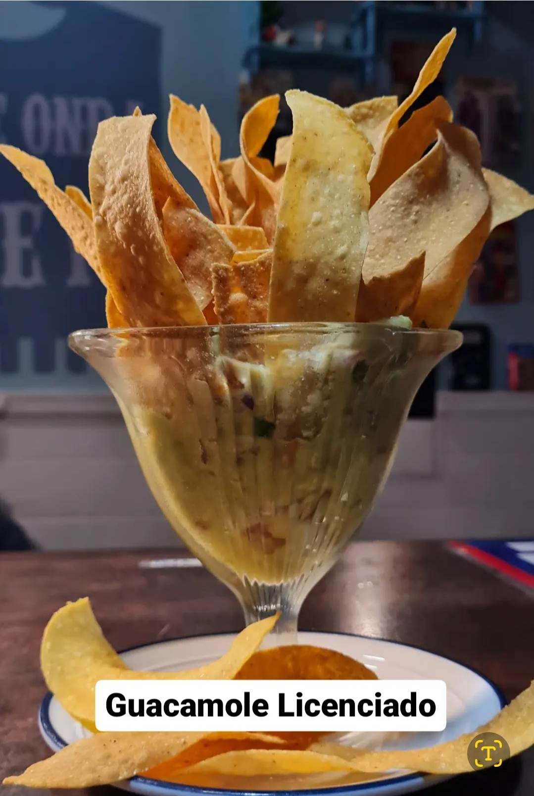 Guacamole estilo licenciado
