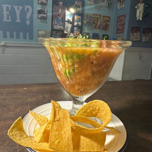 CEviche Cielito (alérgenos pescado , marisco, crustáceo y gambas)