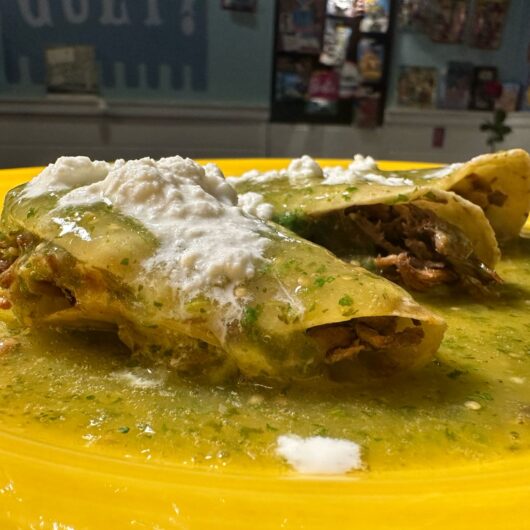 Enchilada verde de Ternera  (LACTOSa) 💚💚💚