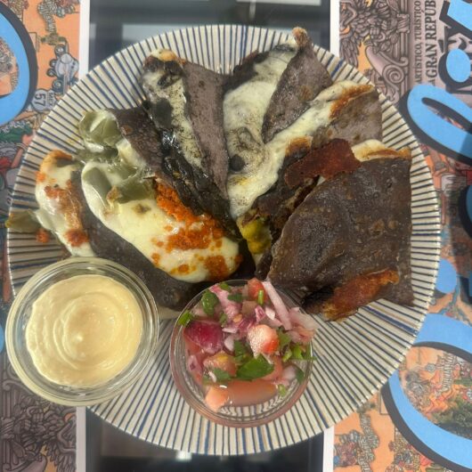 Quesadillas Variadas AZULES💙 NUEVO💙 , Una de las mejores opciones🎖️ <img src="https://cielitolindocafe.es/wp-content/plugins/alergenos-alimentarios-indianwebs/images/familia-1/lacteos.png">