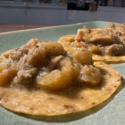 Chicharron en Salsa verde  Nuevo