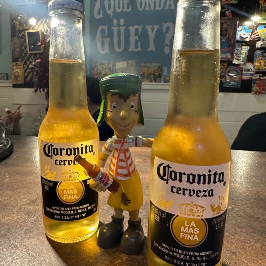 Cerveza Coronita (210 ml, como una caña)